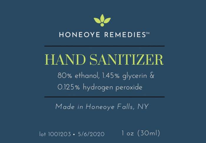 Natural Hand Sanitizer Spray